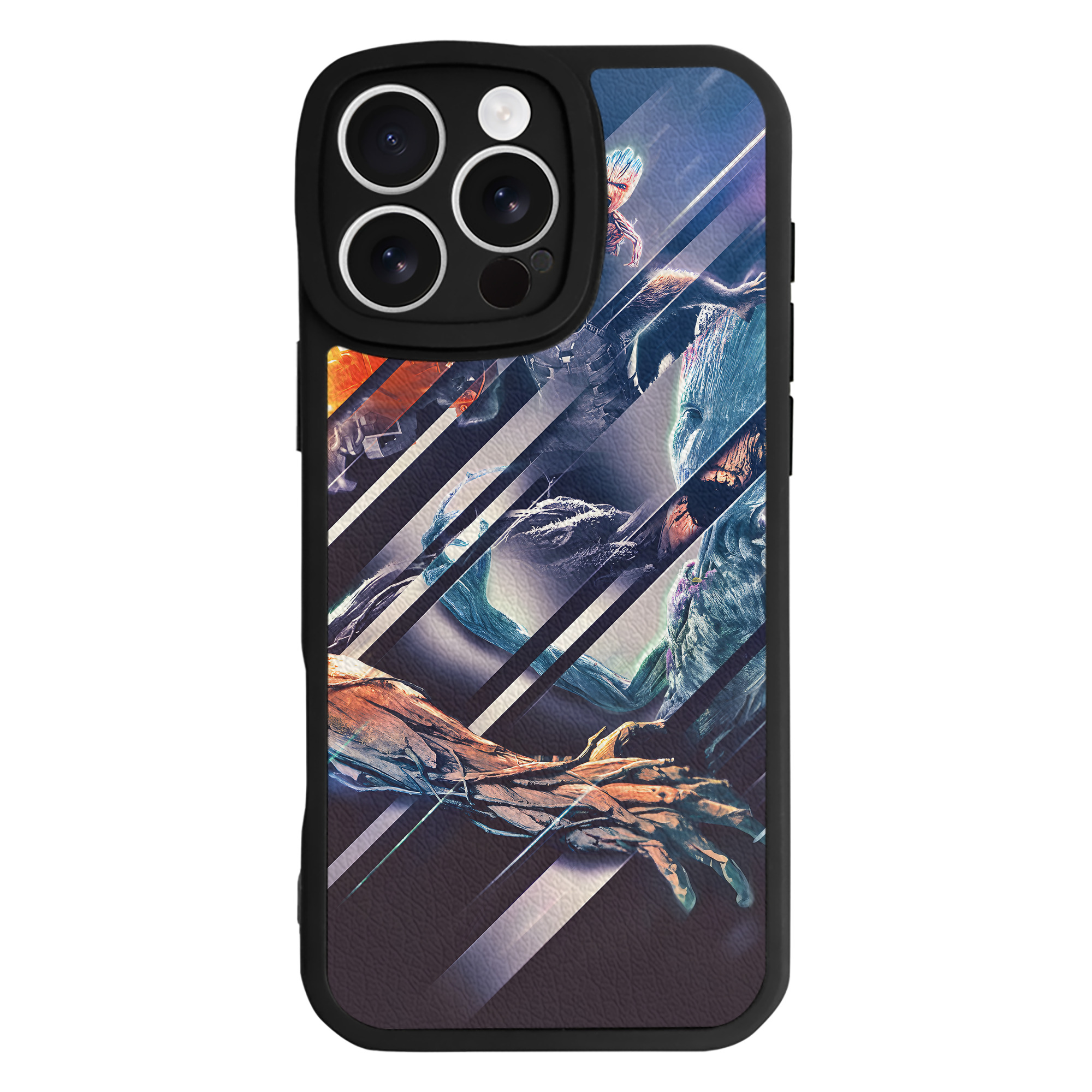 （画像用） アベンジャーズ The Avengers 【iPhone 16シリーズ対応】シリコンスマホケース（レザー調） 材質：シリコン